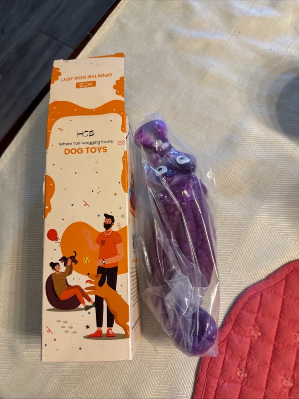 Hgb dog toy alligator
